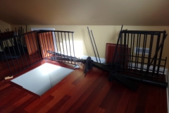 spiral staircase well opening