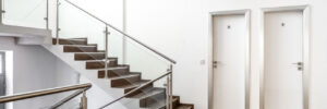 staircase in modern building