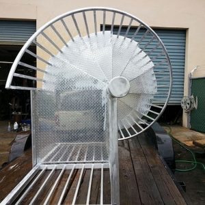 Going Up Or Coming Down A Treehouse? Use The Stairs