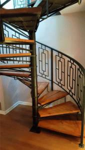 custom spiral staircase
