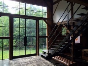 open riser staircase