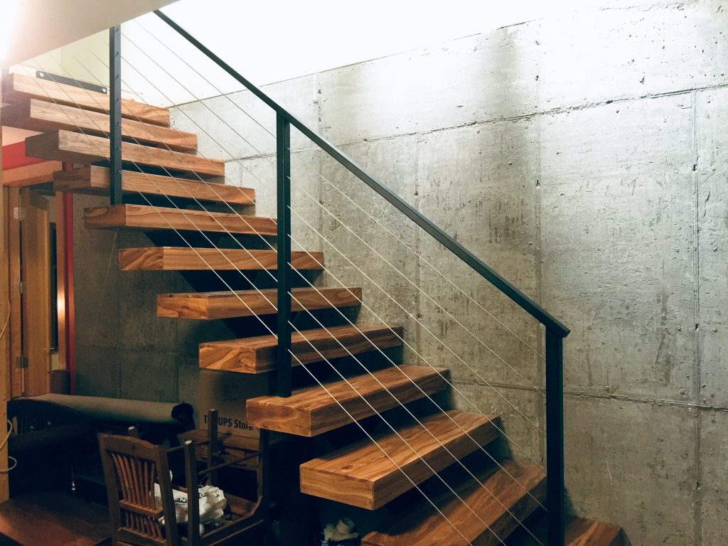 Modern Single Stringer Staircases