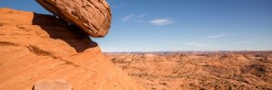 Boulder Sitting within Grand Staircase-Escalante National Monument