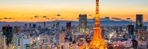 Tokyo Skyline at Dusk