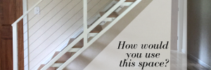 Using Space Under the Stairs