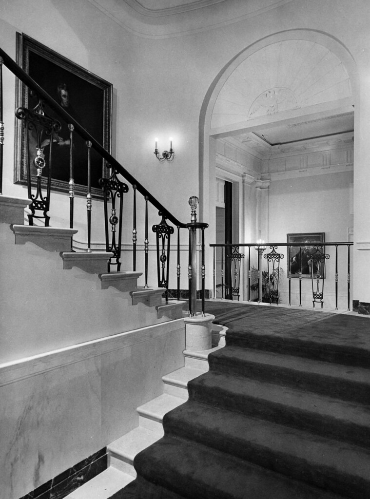 The Grand Staircase of the White House
