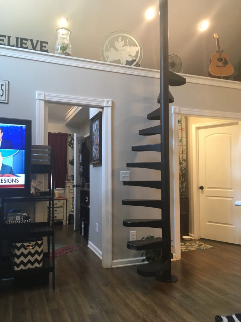 spiral stairs