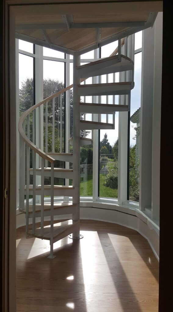 spiral stairs