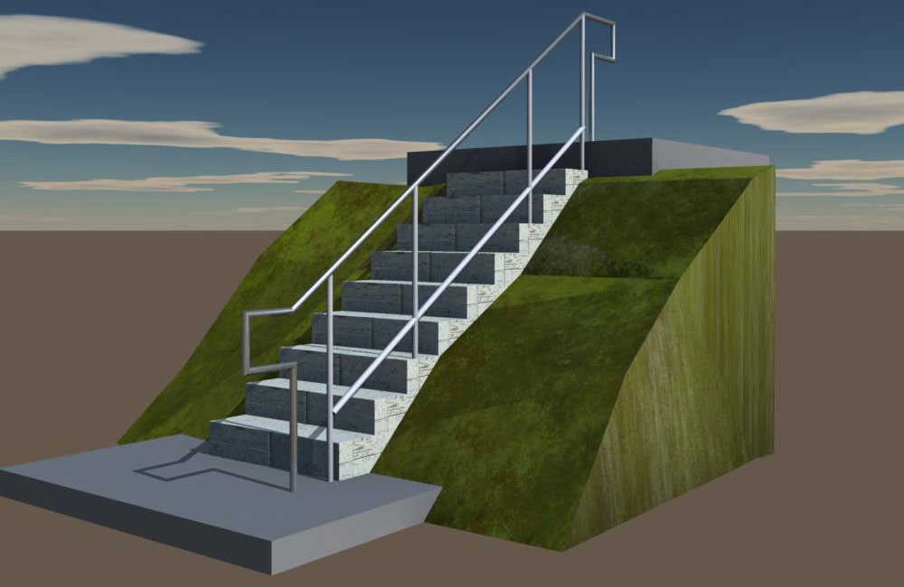 Two Line Railing System