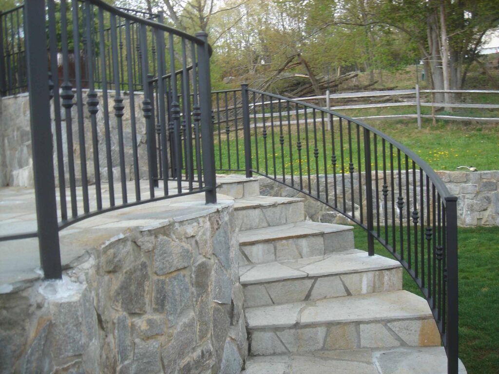 Custom Curved Railing