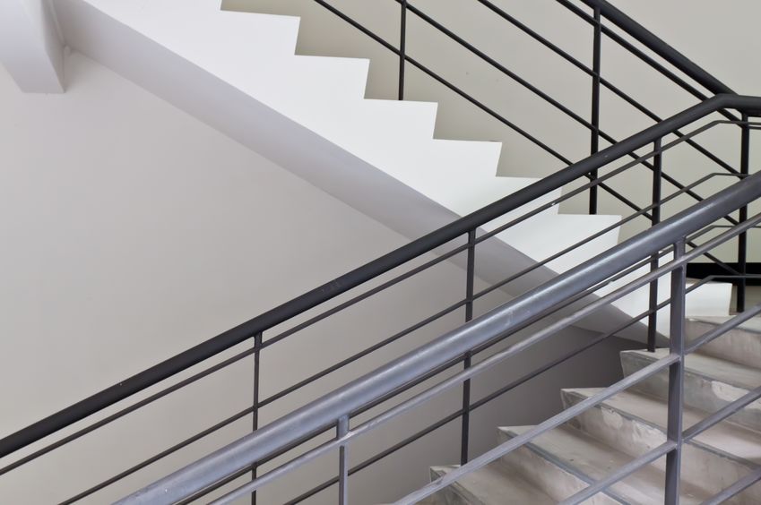 steel fire escape found on the side of a building